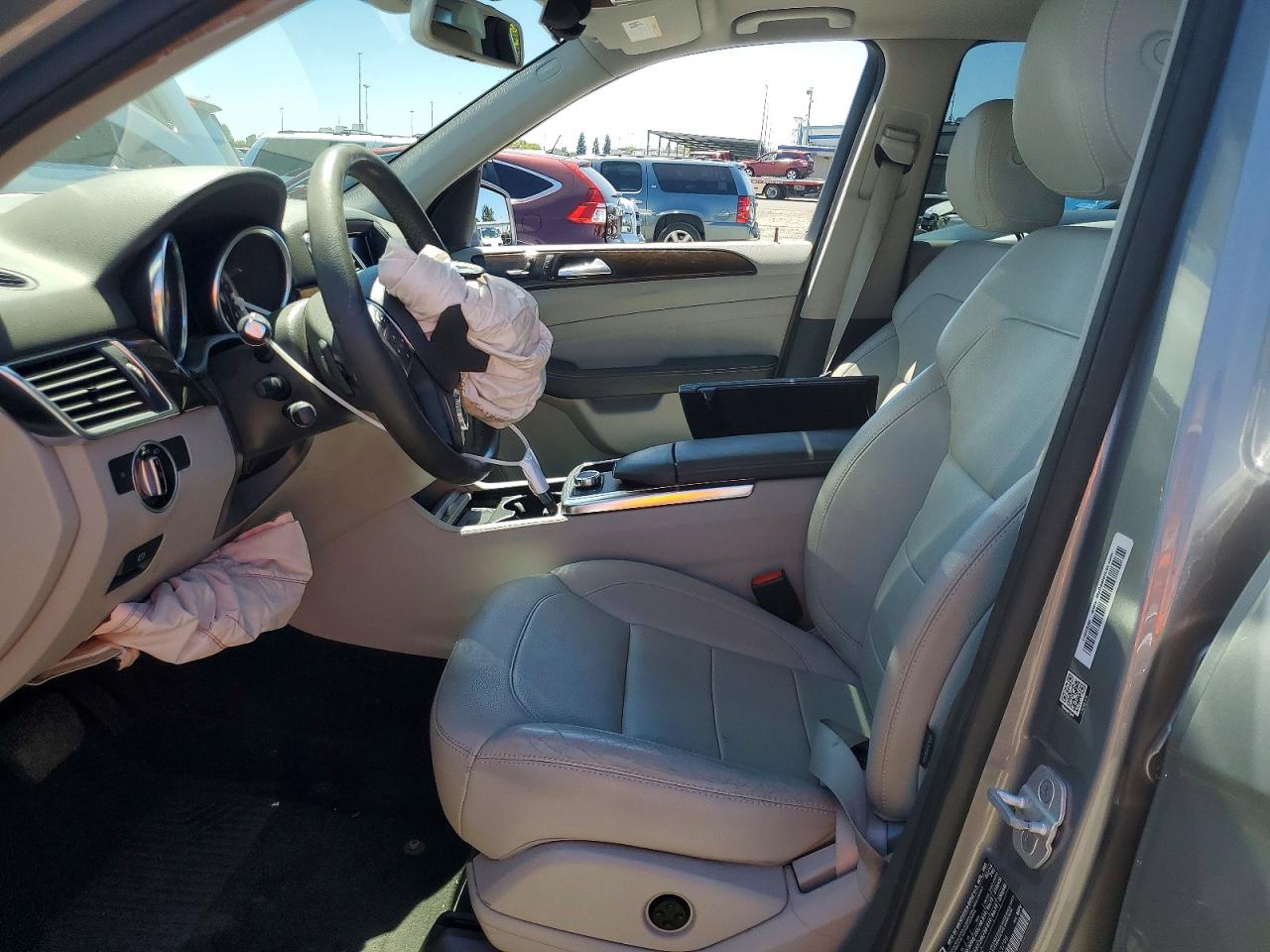 2014 Mercedes-benz Ml 350 4matic Silver vin: 4JGDA5HB2EA363799