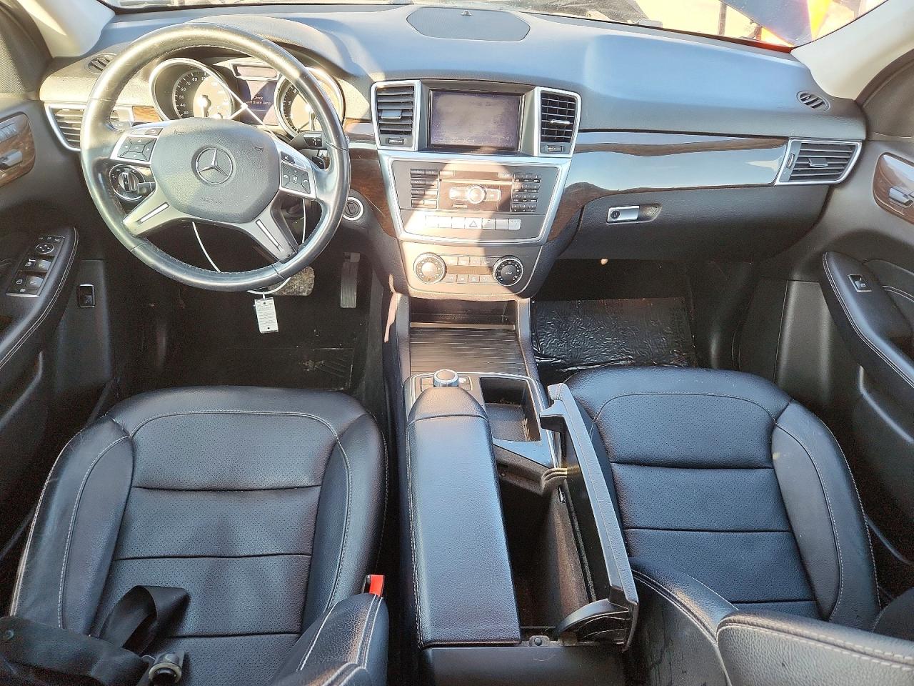 2014 Mercedes-benz Ml 350 4matic Black vin: 4JGDA5HB2EA365827