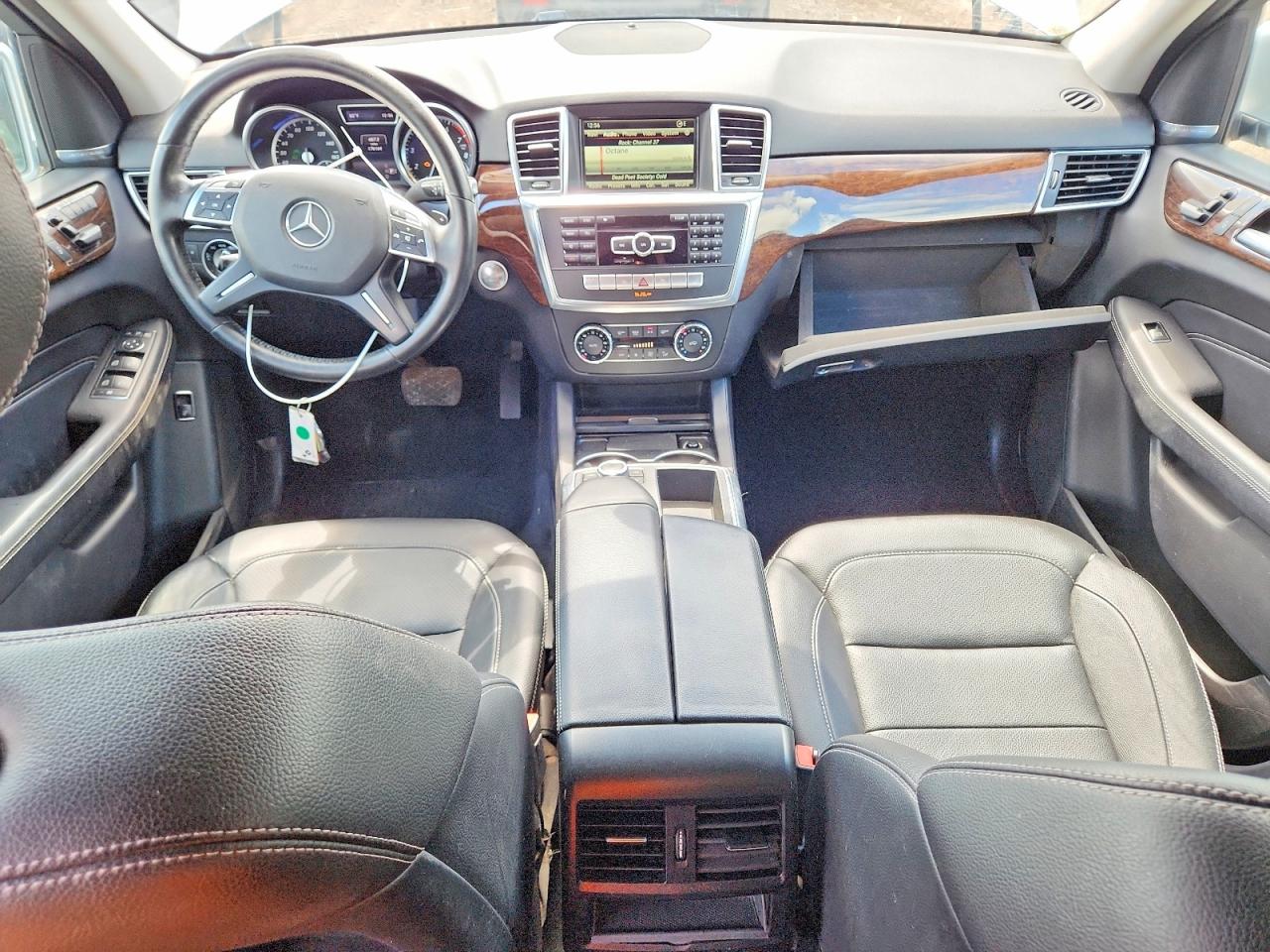 2014 Mercedes-benz Ml 350 4matic Silver vin: 4JGDA5HB2EA369568
