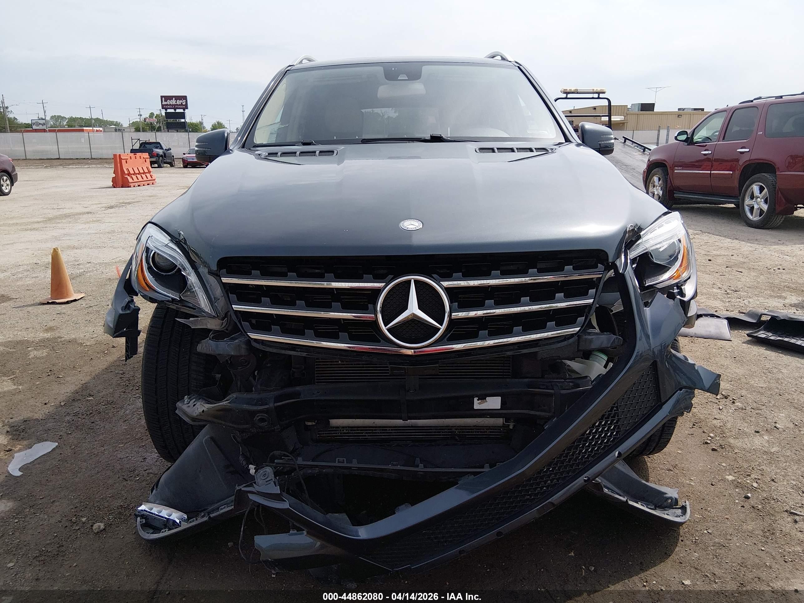 2014 Mercedes-benz Ml 350 4matic Black vin: 4JGDA5HB2EA401516