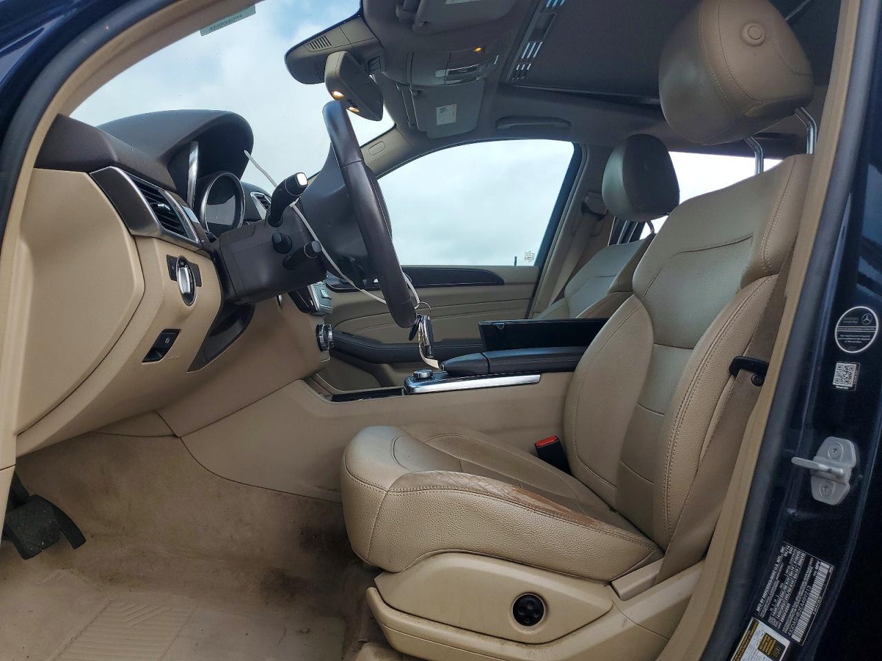 2014 Mercedes-benz Ml 350 4matic Blue vin: 4JGDA5HB2EA409213