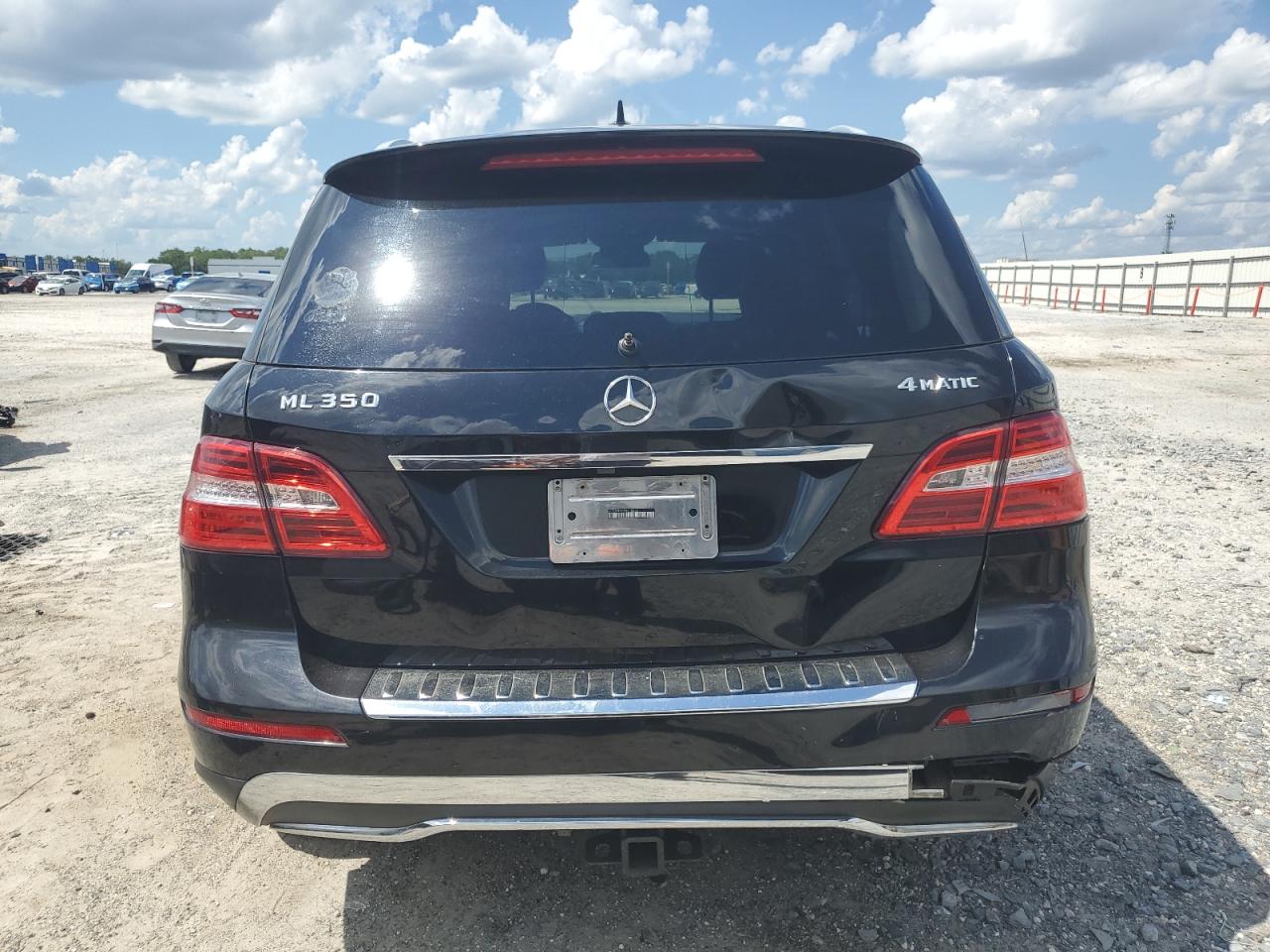 2014 Mercedes-benz Ml 350 4matic Black vin: 4JGDA5HB2EA410880