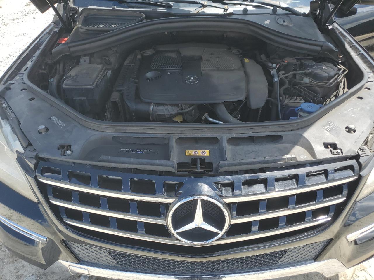 2014 Mercedes-benz Ml 350 4matic Black vin: 4JGDA5HB2EA410880