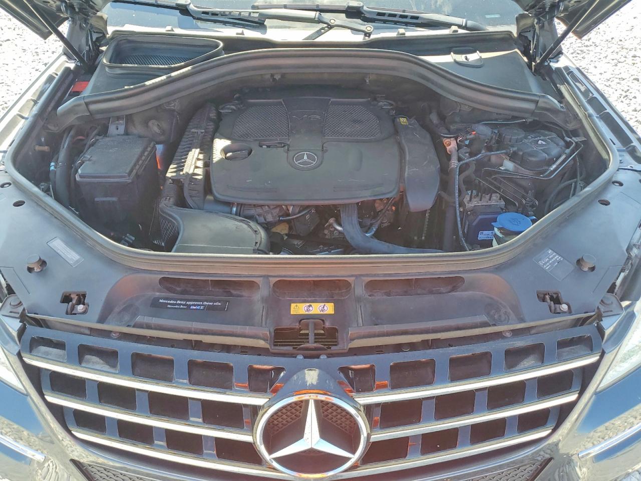 2015 Mercedes-benz Ml 350 4matic Silver vin: 4JGDA5HB2FA447588