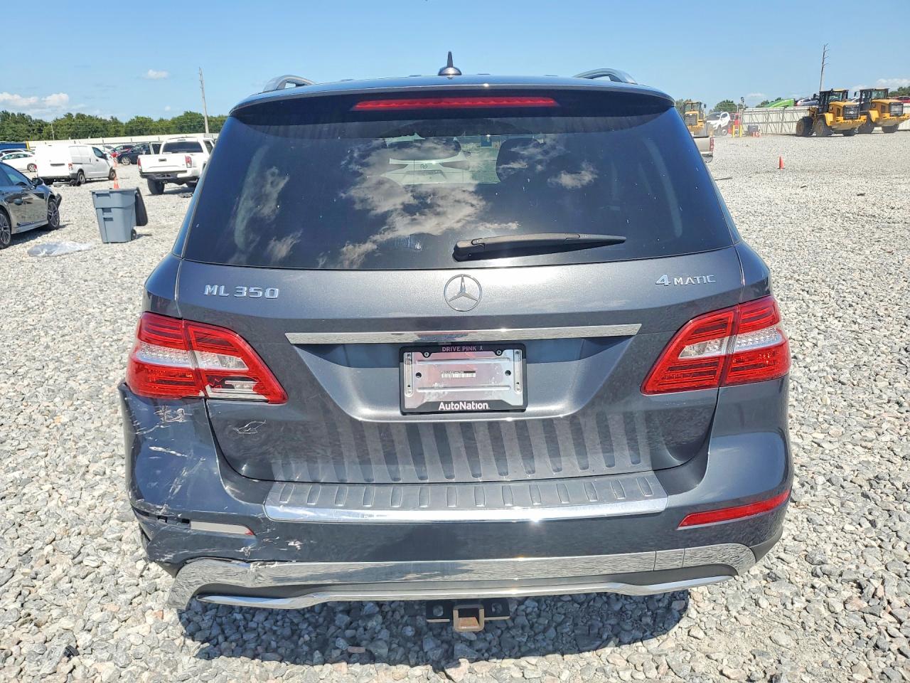 2015 Mercedes-benz Ml 350 4matic Silver vin: 4JGDA5HB2FA447588