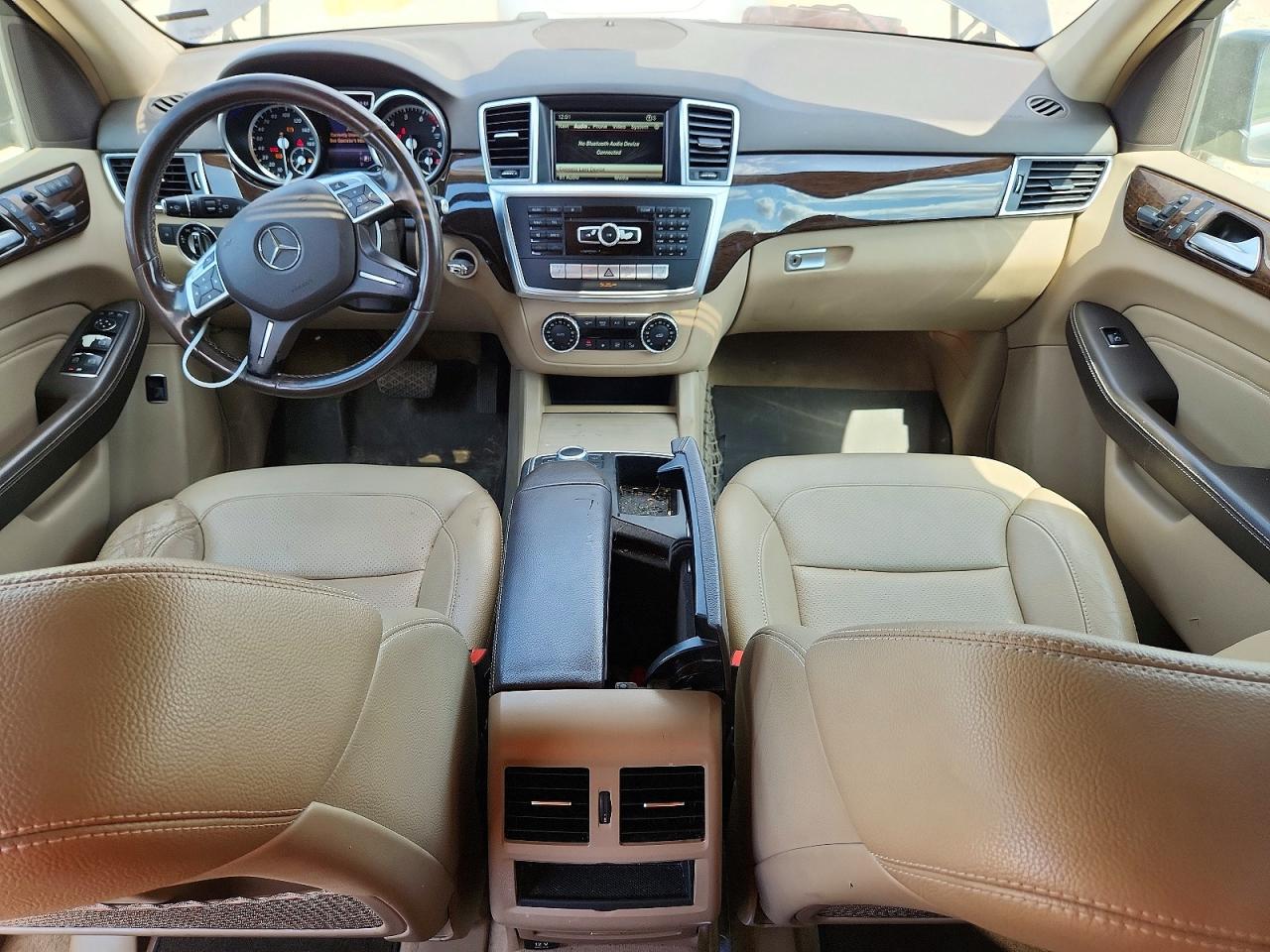 2015 Mercedes-benz Ml 350 4matic Синий vin: 4JGDA5HB2FA449163