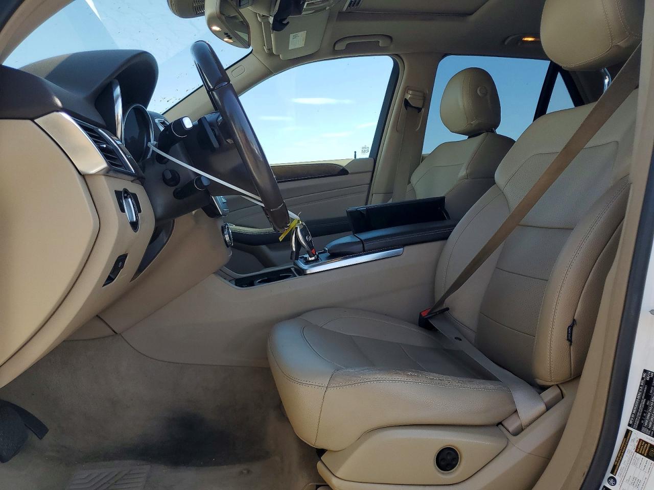 2015 Mercedes-benz Ml 350 4matic White vin: 4JGDA5HB2FA457554