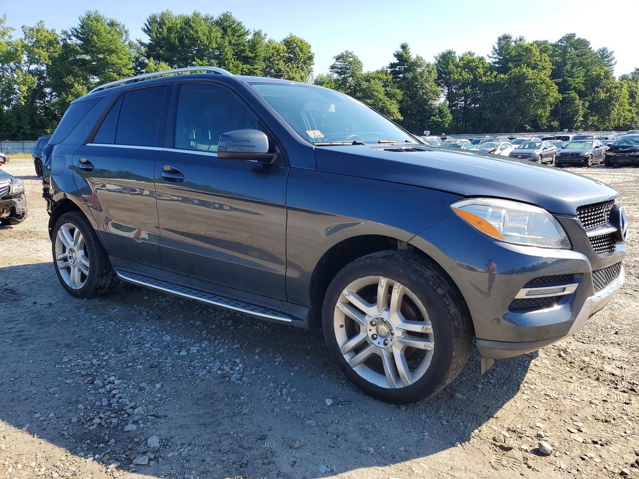 2015 Mercedes-benz Ml 350 4matic Серый vin: 4JGDA5HB2FA477397