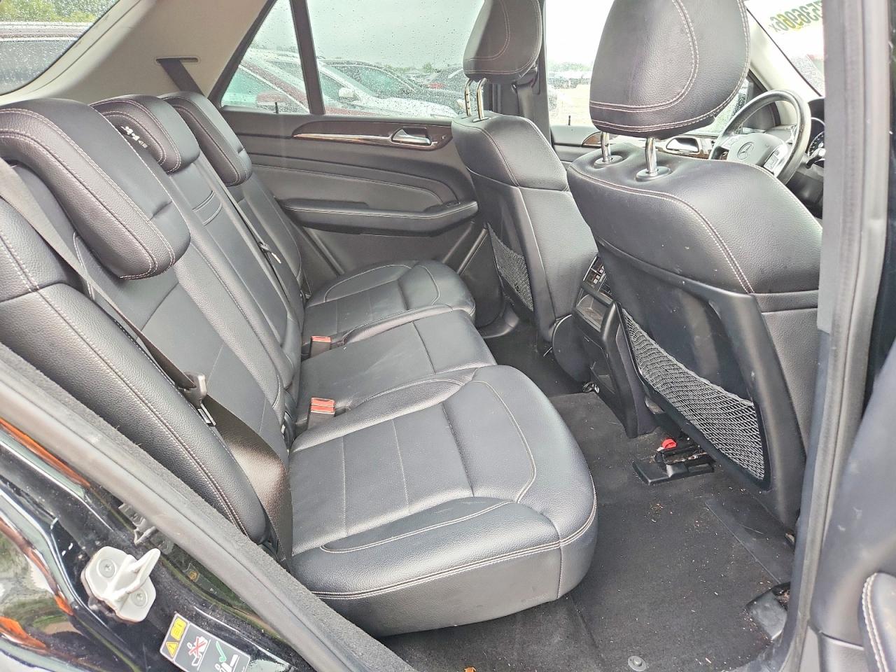 2015 Mercedes-benz Ml 350 4matic Black vin: 4JGDA5HB2FA489467