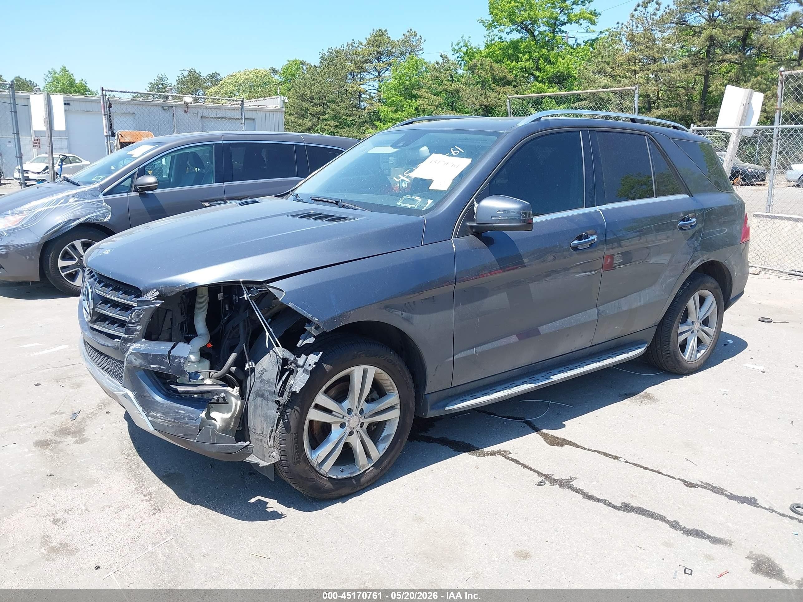 2015 Mercedes-benz Ml 350 4matic Черный vin: 4JGDA5HB2FA489730