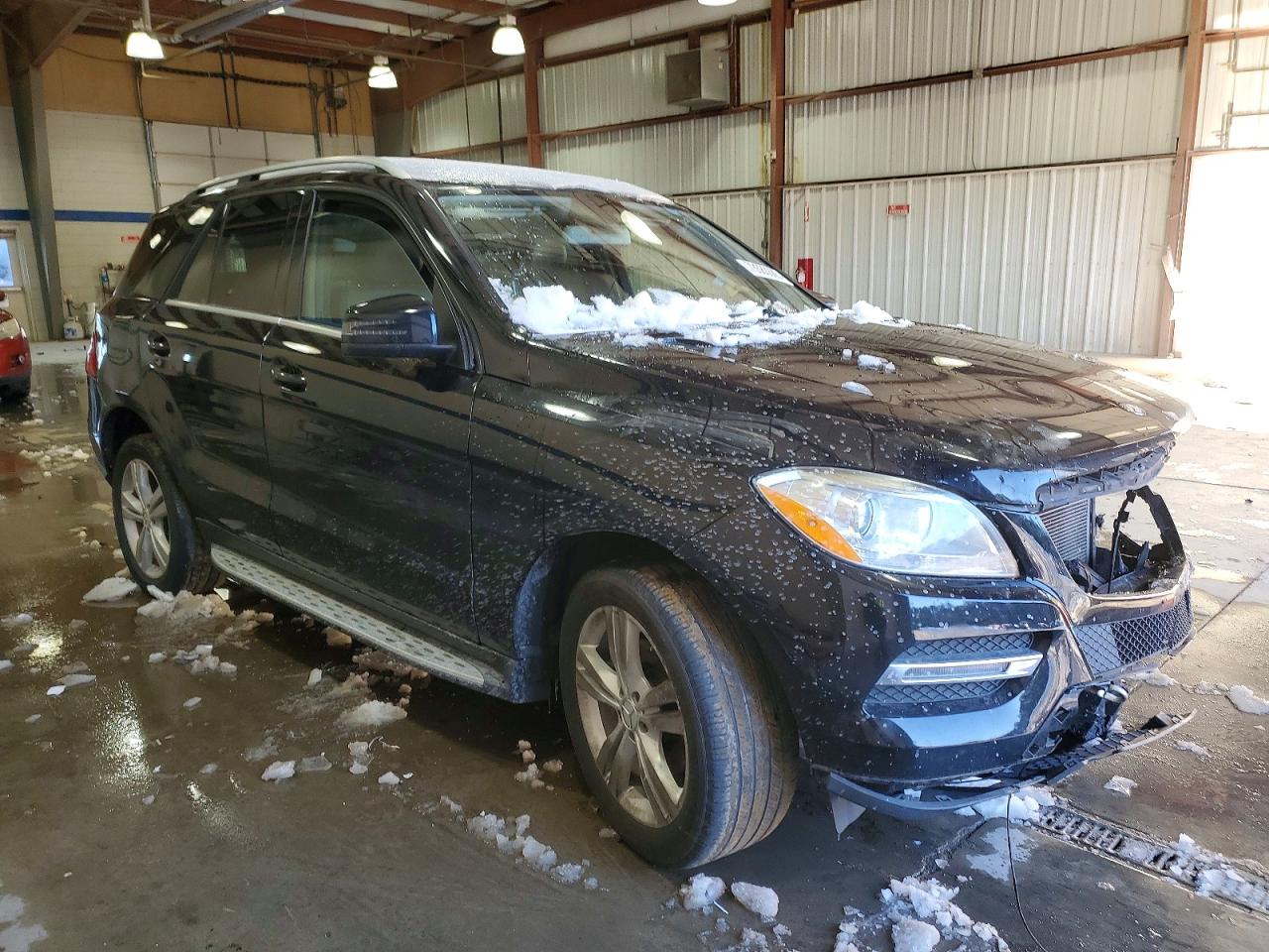 2015 Mercedes-benz Ml 350 4matic Black vin: 4JGDA5HB2FA500015