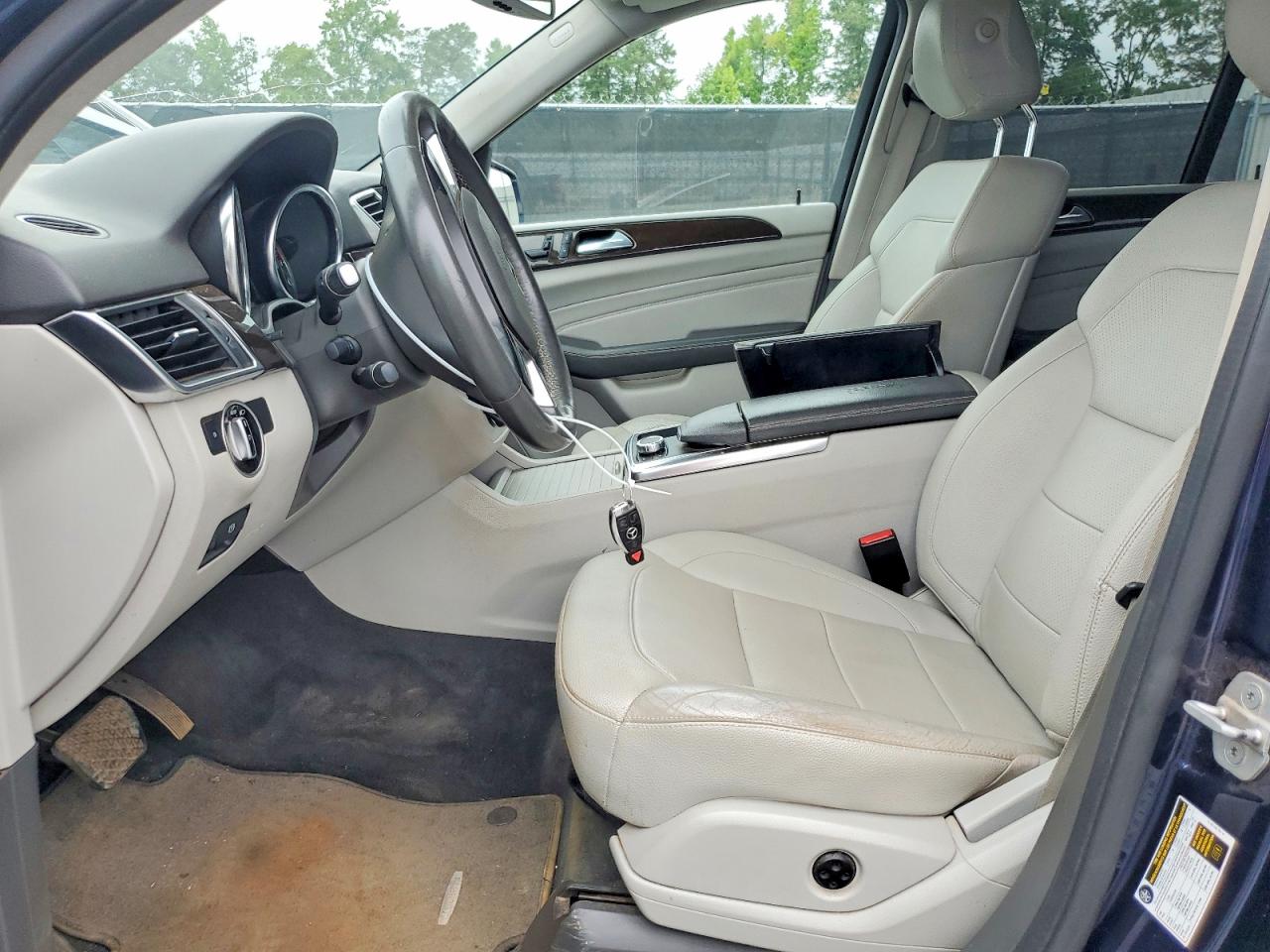 2015 Mercedes-benz Ml 350 4matic Синий vin: 4JGDA5HB2FA514433