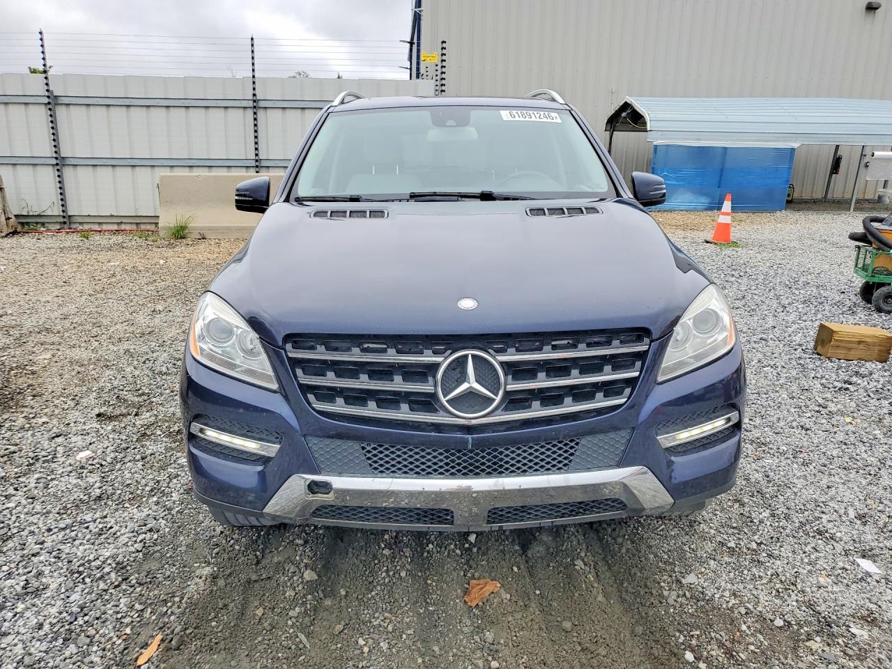 2015 Mercedes-benz Ml 350 4matic Синий vin: 4JGDA5HB2FA514433