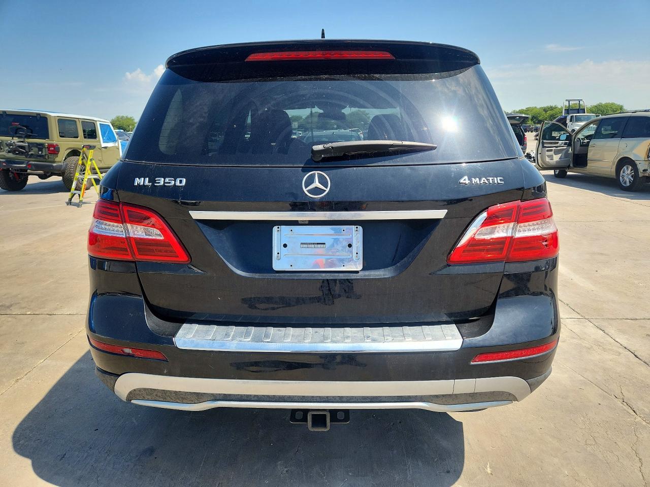 2015 Mercedes-benz Ml 350 4matic Black vin: 4JGDA5HB2FA531670