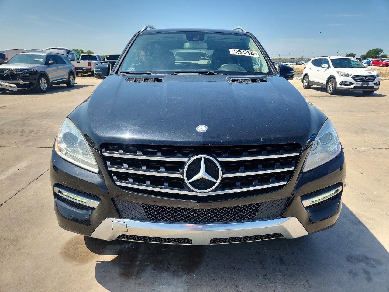 2015 Mercedes-benz Ml 350 4matic Black vin: 4JGDA5HB2FA531670