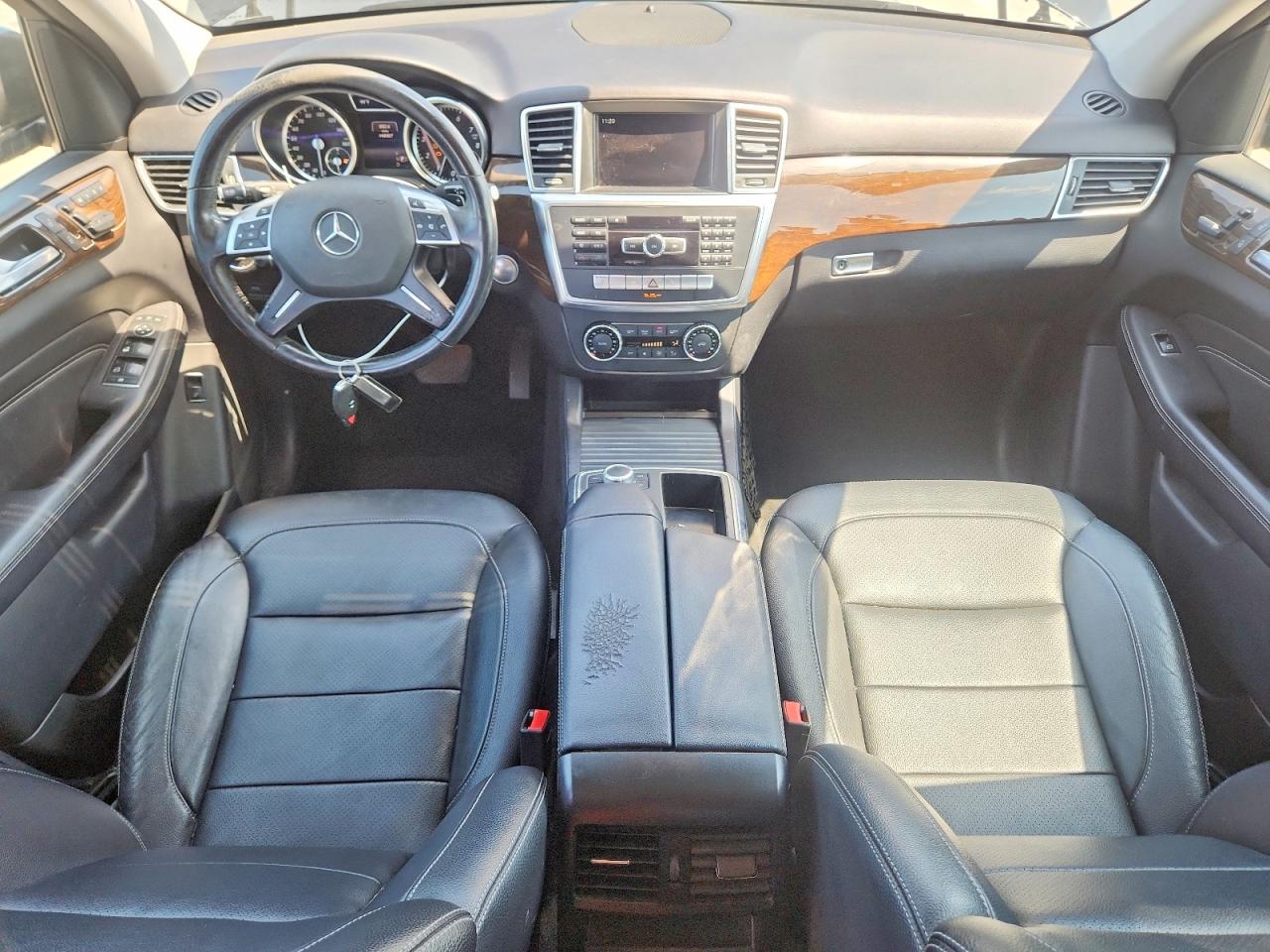 2015 Mercedes-benz Ml 350 4matic Black vin: 4JGDA5HB2FA531670