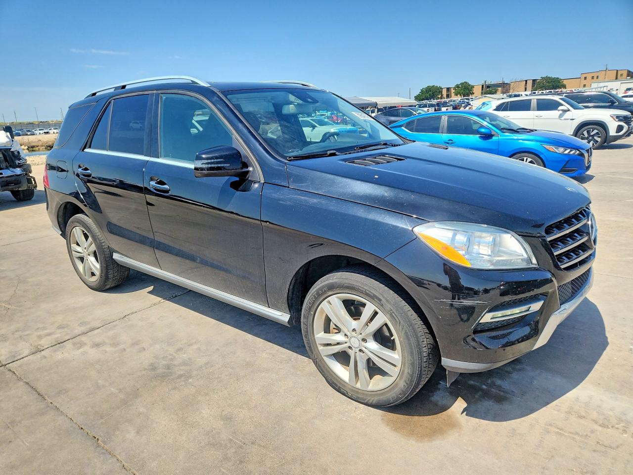 2015 Mercedes-benz Ml 350 4matic Black vin: 4JGDA5HB2FA531670