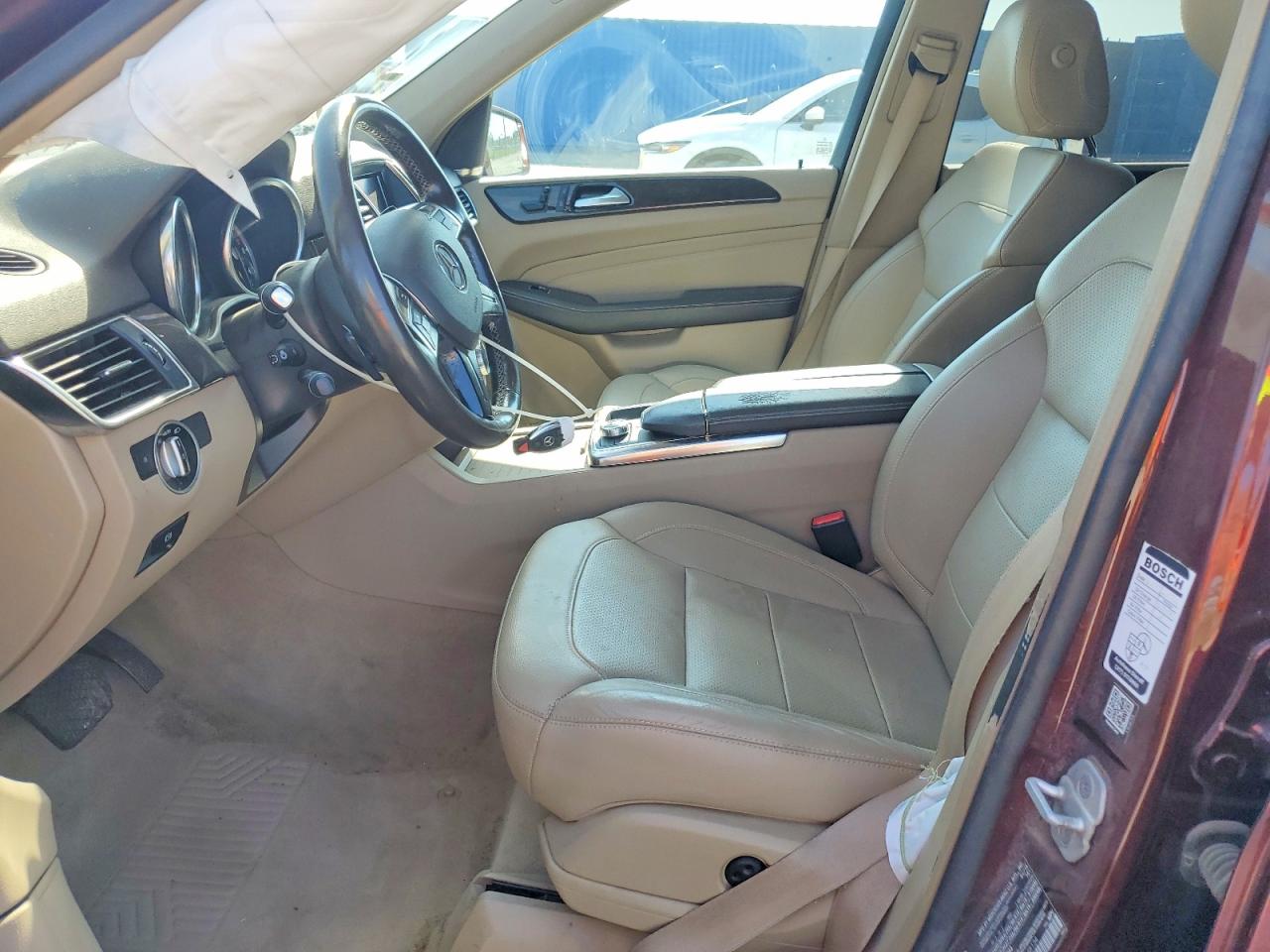 2015 Mercedes-benz Ml 350 4matic Burgundy vin: 4JGDA5HB2FA538134