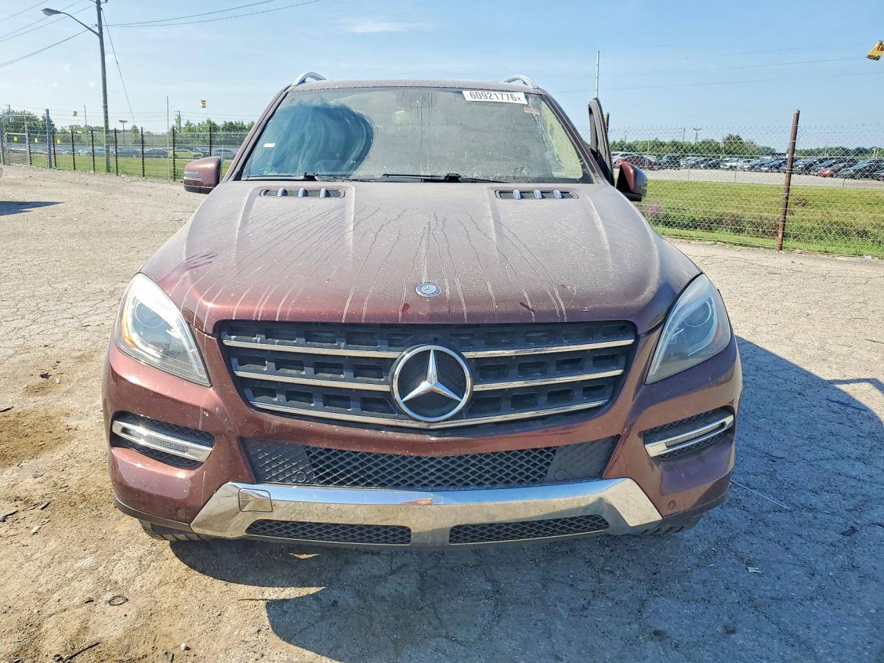 2015 Mercedes-benz Ml 350 4matic Burgundy vin: 4JGDA5HB2FA538134