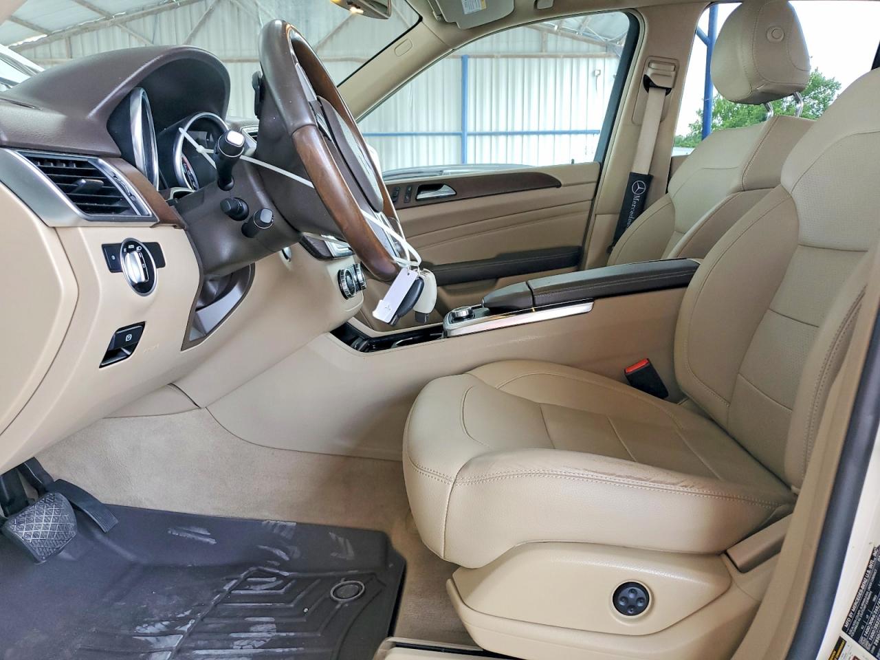 2015 Mercedes-benz Ml 350 4matic White vin: 4JGDA5HB2FA573496