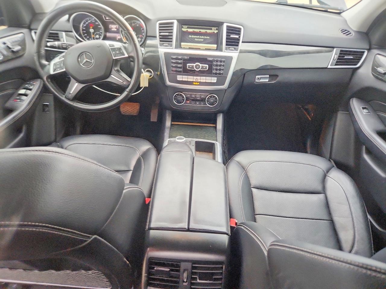 2015 Mercedes-benz Ml 350 4matic Черный vin: 4JGDA5HB2FA580884