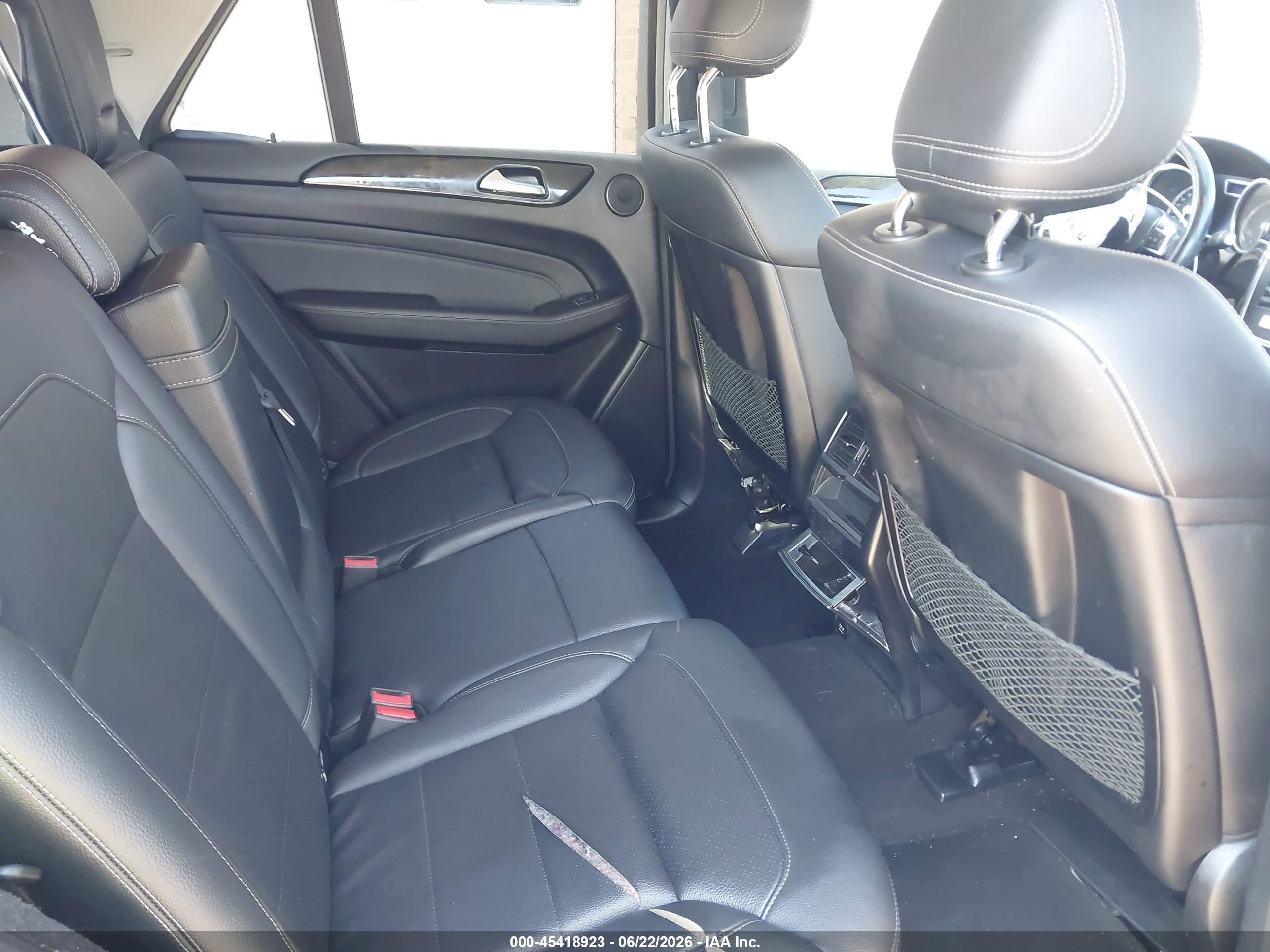 2015 Mercedes-benz Ml 350 4matic Gray vin: 4JGDA5HB2FA587513