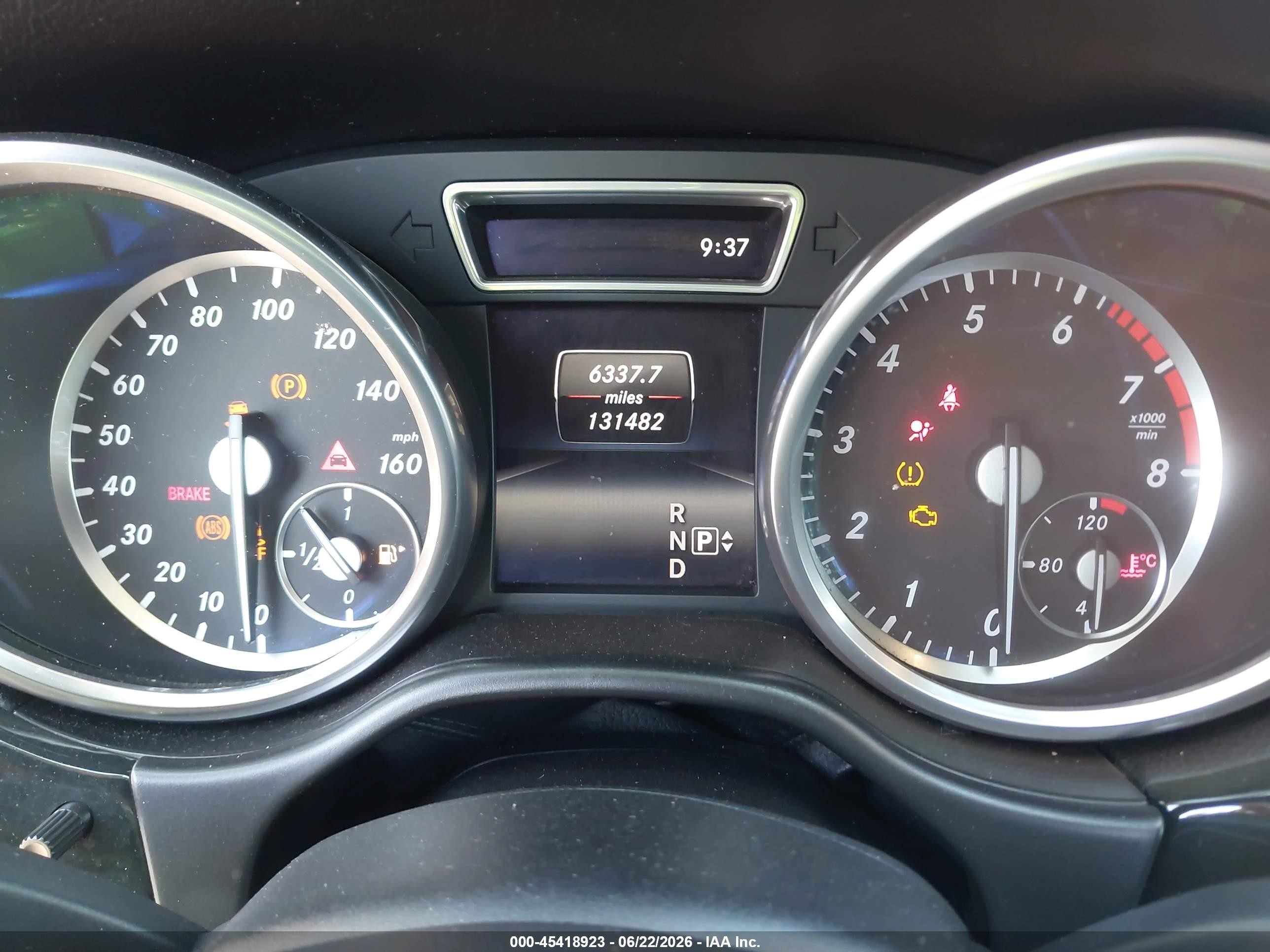 2015 Mercedes-benz Ml 350 4matic Gray vin: 4JGDA5HB2FA587513
