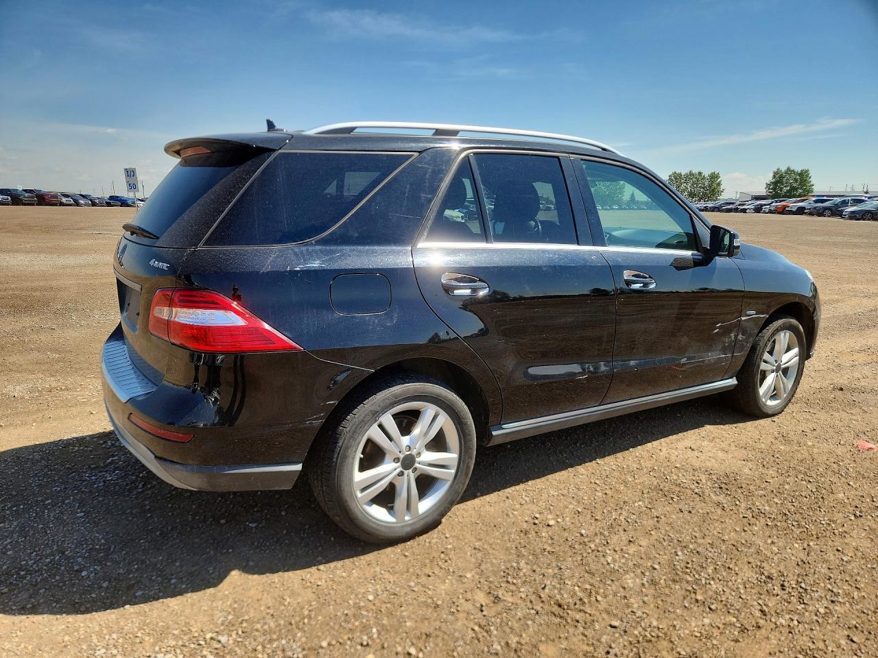 2012 Mercedes-benz Ml 350 4matic Black vin: 4JGDA5HB3CA002322