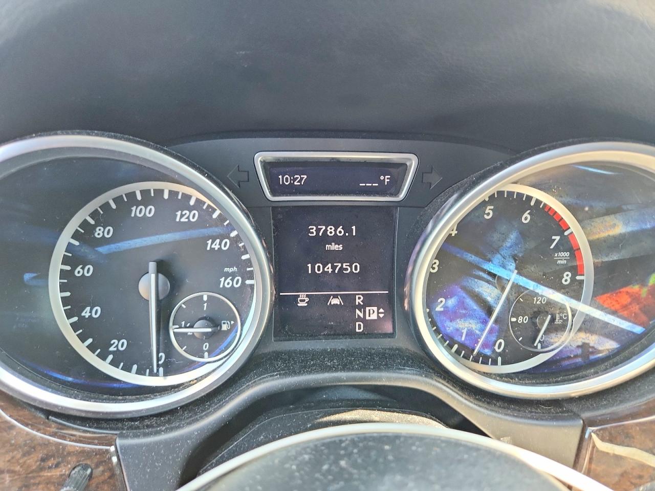 2012 Mercedes-benz Ml 350 4matic Gray vin: 4JGDA5HB3CA015961