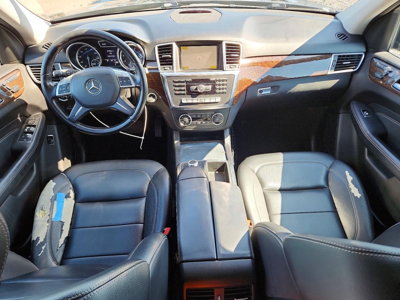 2012 Mercedes-benz Ml 350 4matic Gray vin: 4JGDA5HB3CA015961