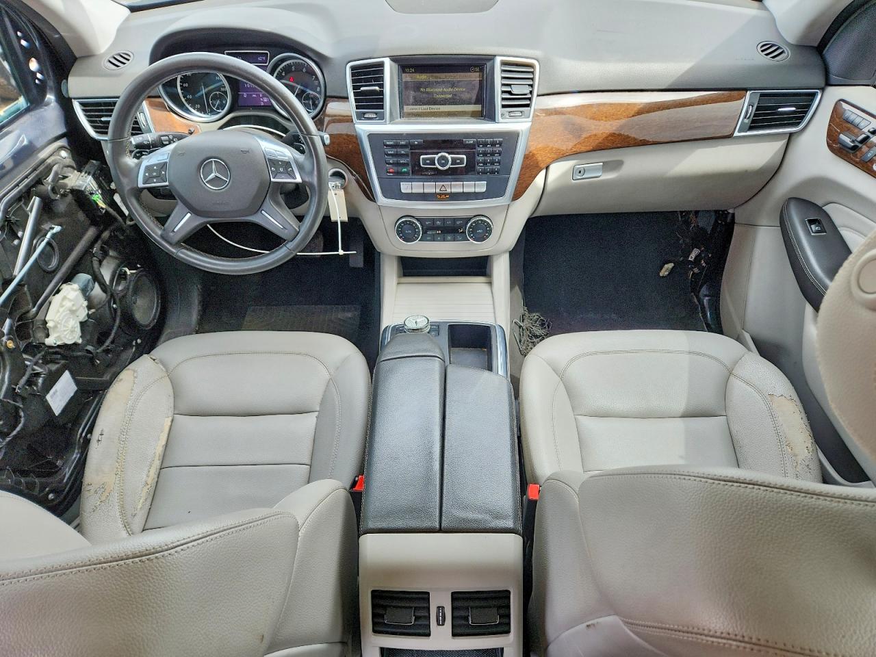 2012 Mercedes-benz Ml 350 4matic Blue vin: 4JGDA5HB3CA022666