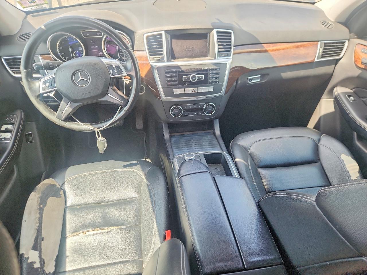 2012 Mercedes-benz Ml 350 4matic Charcoal vin: 4JGDA5HB3CA022733