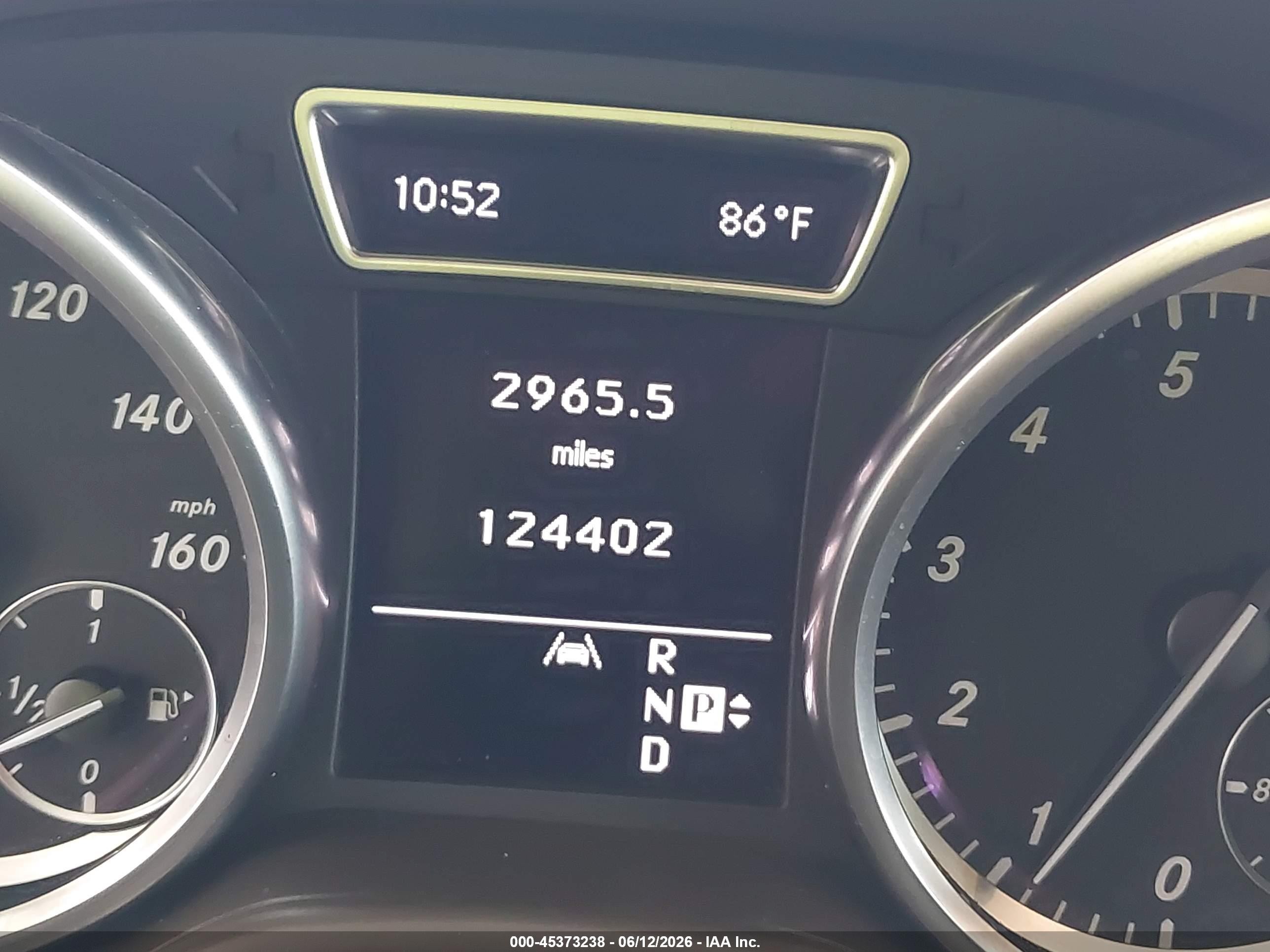 2012 Mercedes-benz Ml 350 4matic Blue vin: 4JGDA5HB3CA054243