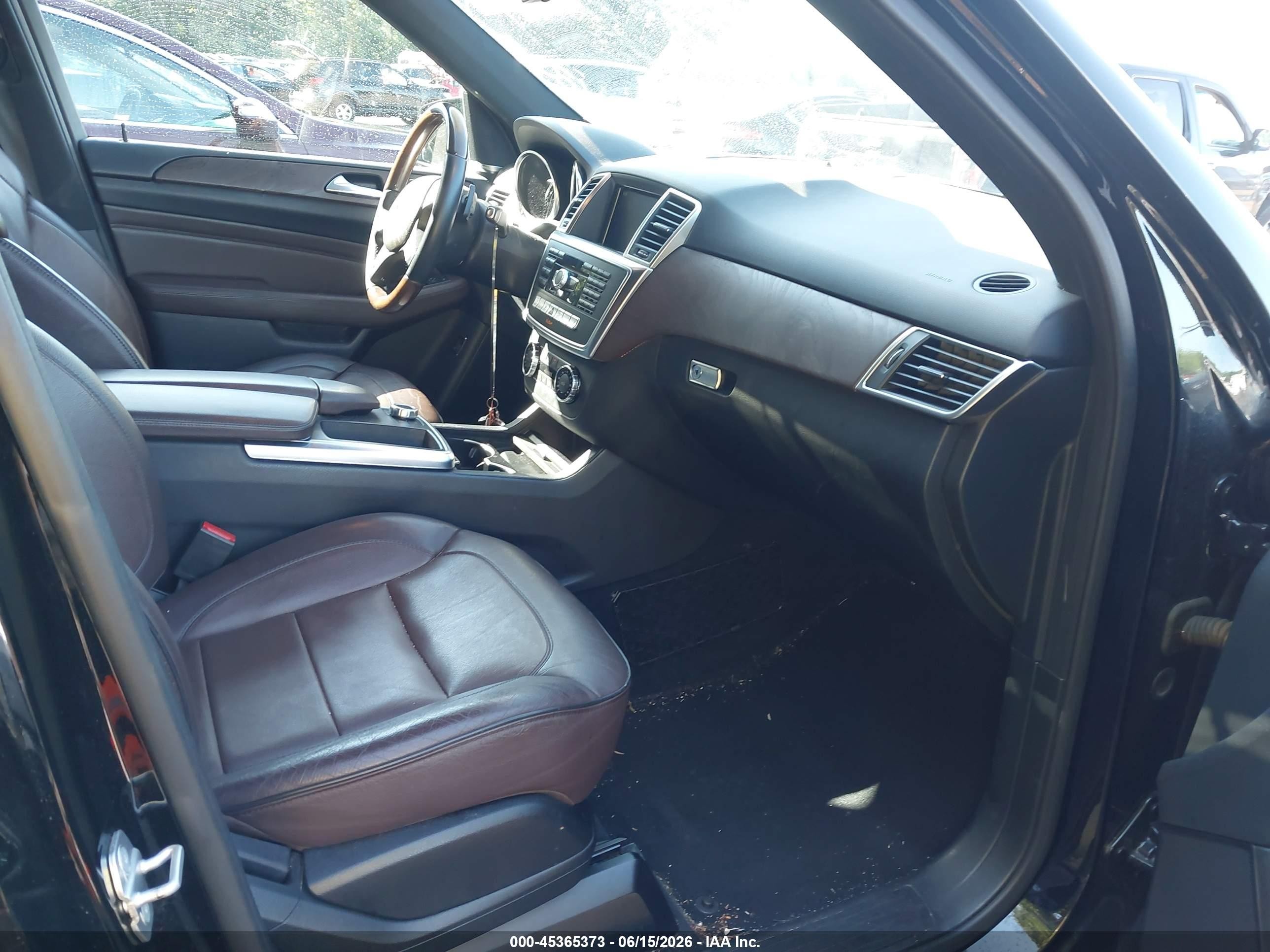 2012 Mercedes-benz Ml 350 4matic Black vin: 4JGDA5HB3CA056266