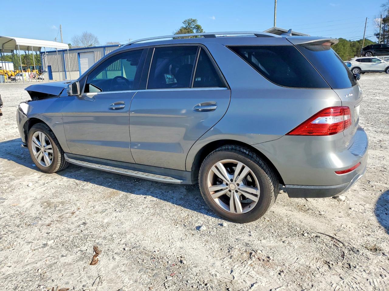 2012 Mercedes-benz Ml 350 4matic Серый vin: 4JGDA5HB3CA074265