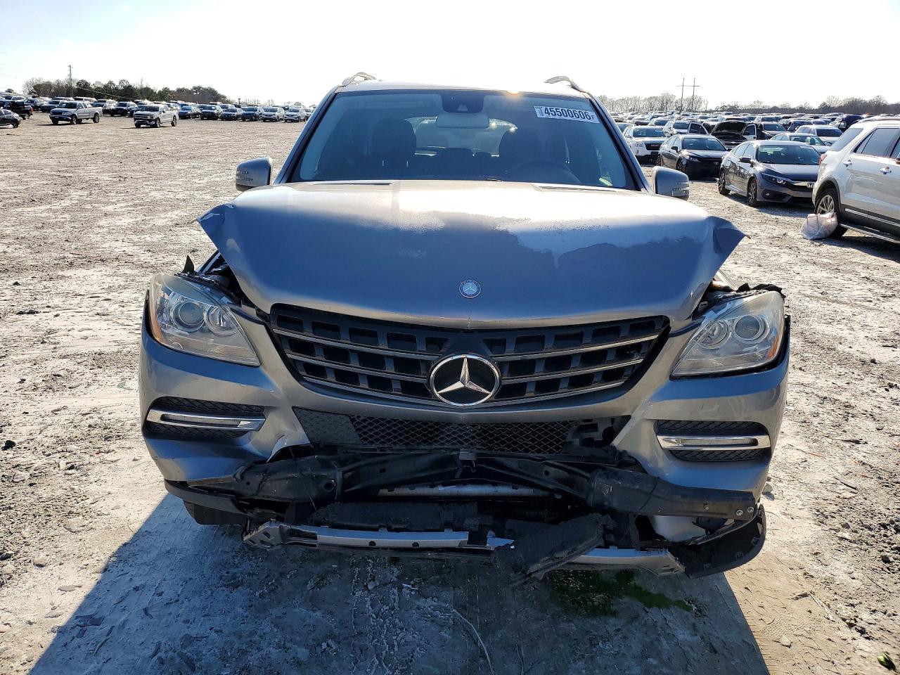 2012 Mercedes-benz Ml 350 4matic Серый vin: 4JGDA5HB3CA074265