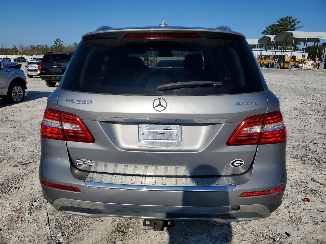 2012 Mercedes-benz Ml 350 4matic Серый vin: 4JGDA5HB3CA074265