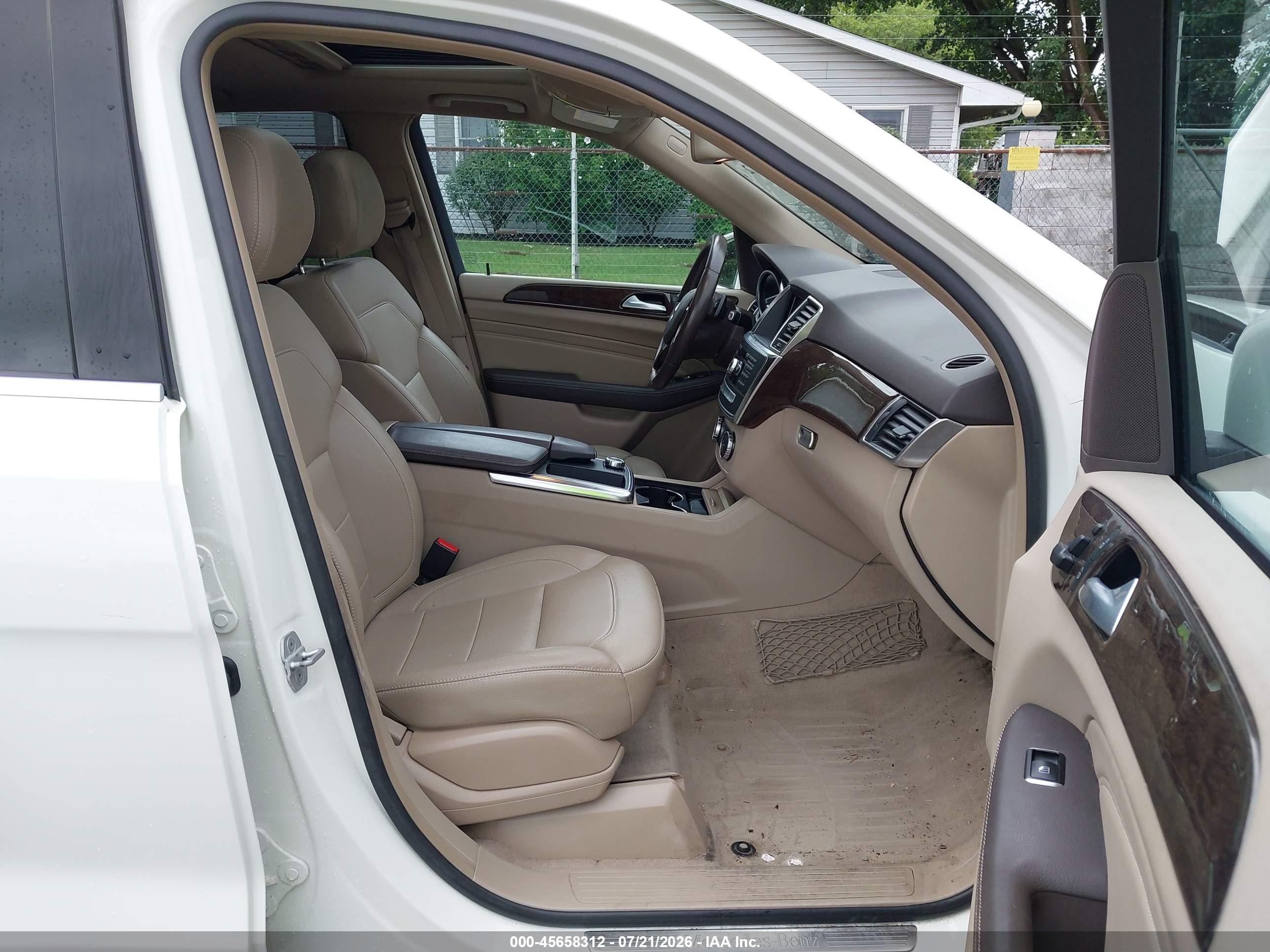 2013 Mercedes-benz Ml 350 4matic Белый vin: 4JGDA5HB3DA143764