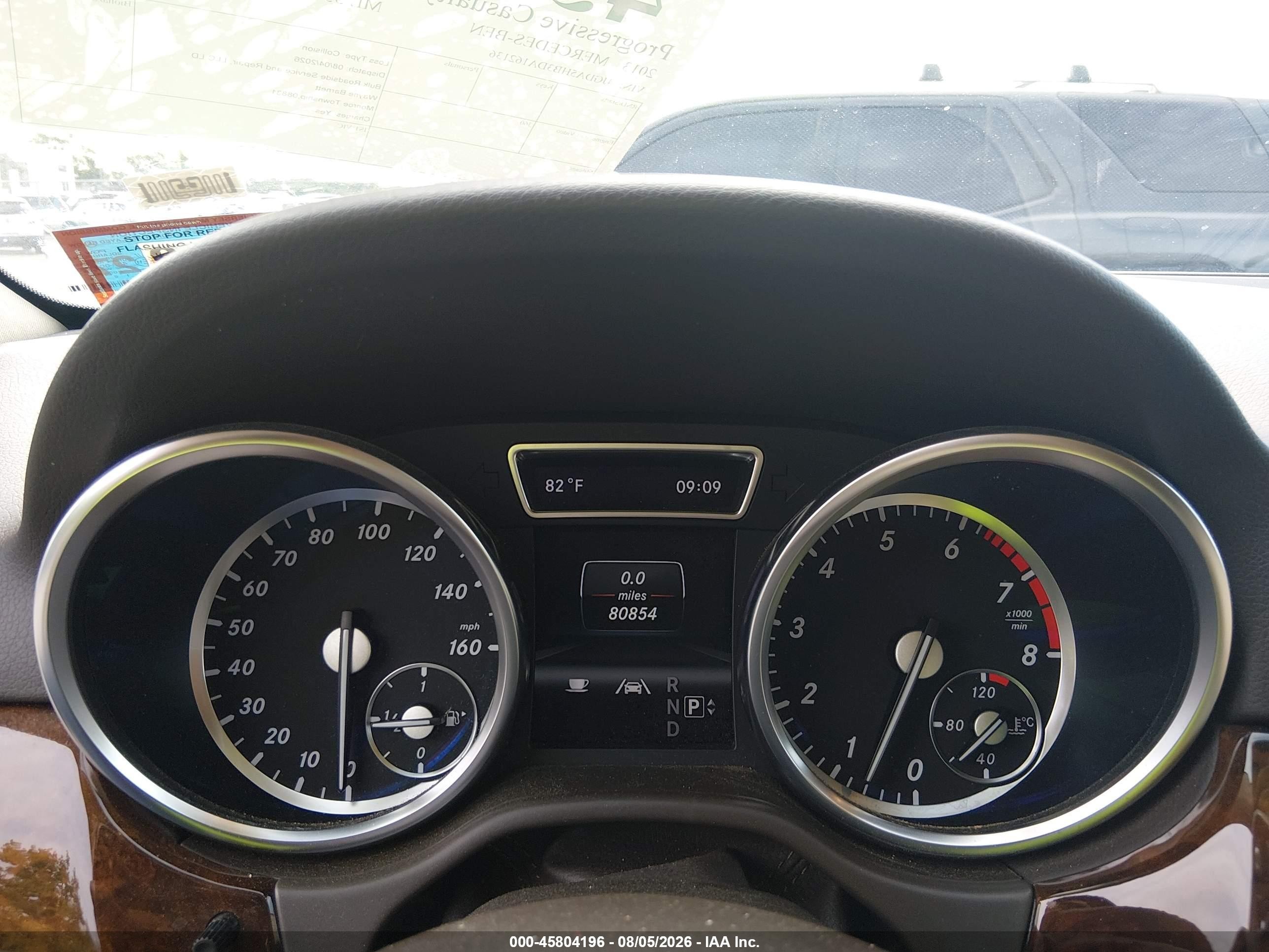 2013 Mercedes-benz Ml 350 4matic Brown vin: 4JGDA5HB3DA162136