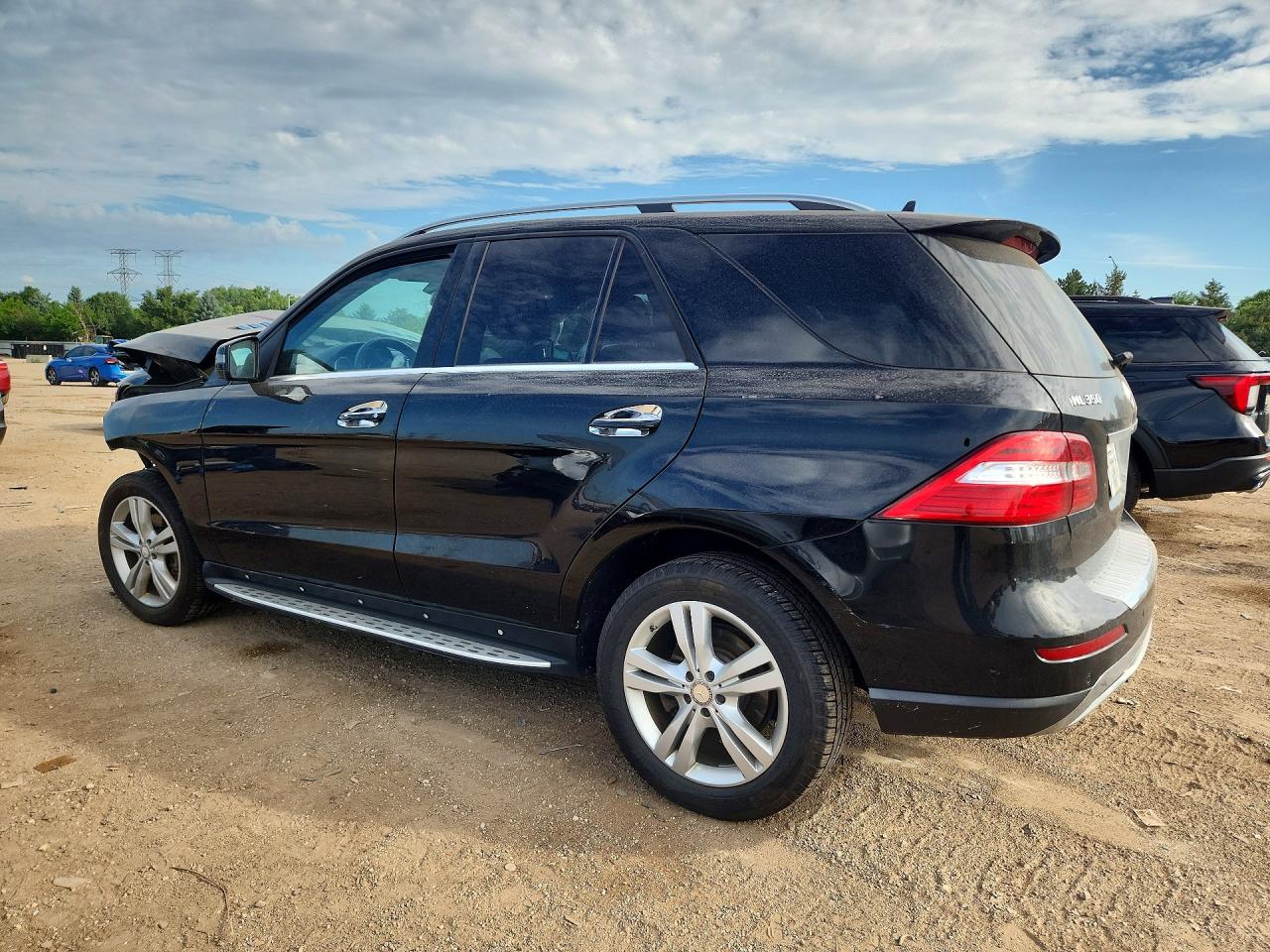 2013 Mercedes-benz Ml 350 4matic Черный vin: 4JGDA5HB3DA196805