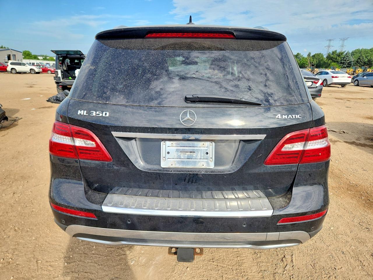 2013 Mercedes-benz Ml 350 4matic Черный vin: 4JGDA5HB3DA196805