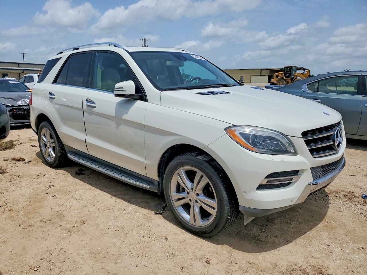 2013 Mercedes-benz Ml 350 4matic Белый vin: 4JGDA5HB3DA199686
