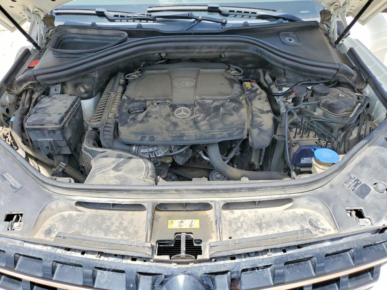 2013 Mercedes-benz Ml 350 4matic Белый vin: 4JGDA5HB3DA199686