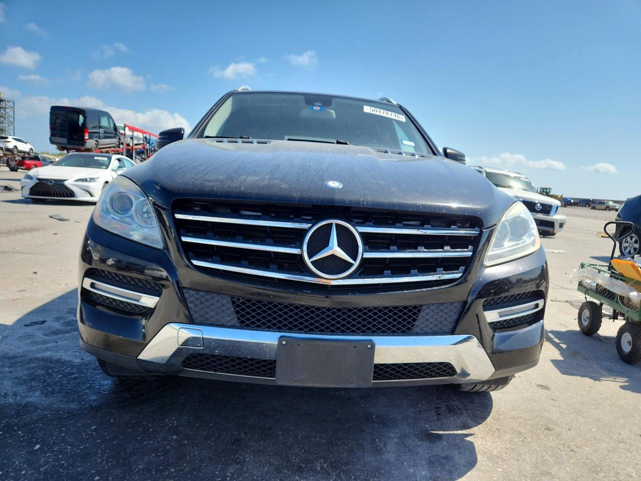 2013 Mercedes-benz Ml 350 4matic Черный vin: 4JGDA5HB3DA241290