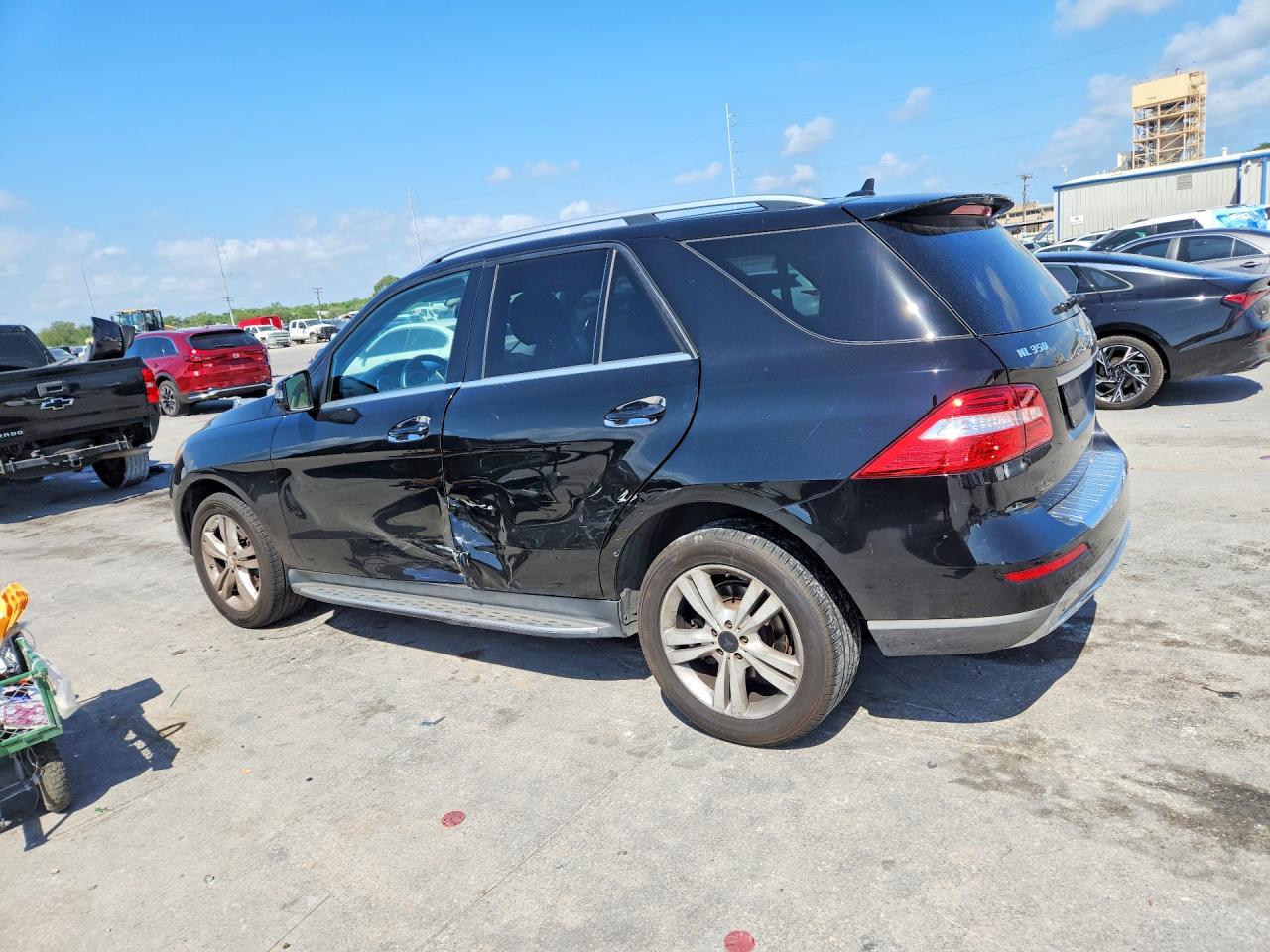2013 Mercedes-benz Ml 350 4matic Черный vin: 4JGDA5HB3DA241290