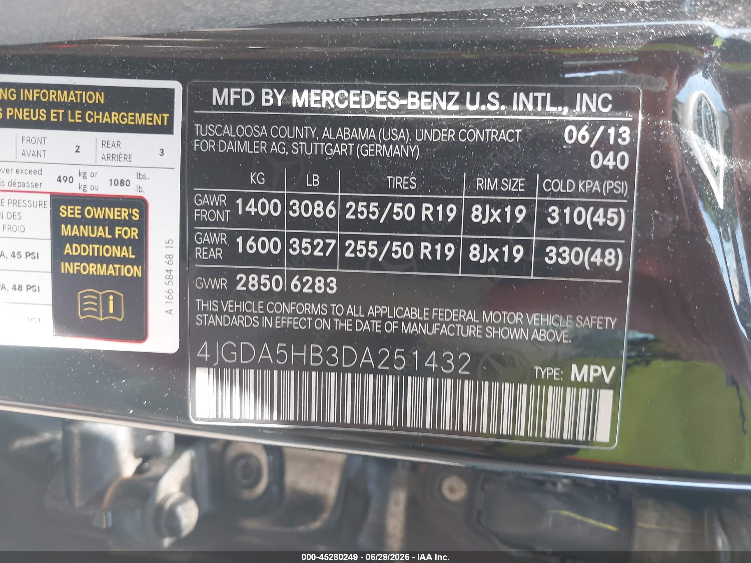 2013 Mercedes-benz Ml 350 4matic Maroon vin: 4JGDA5HB3DA251432