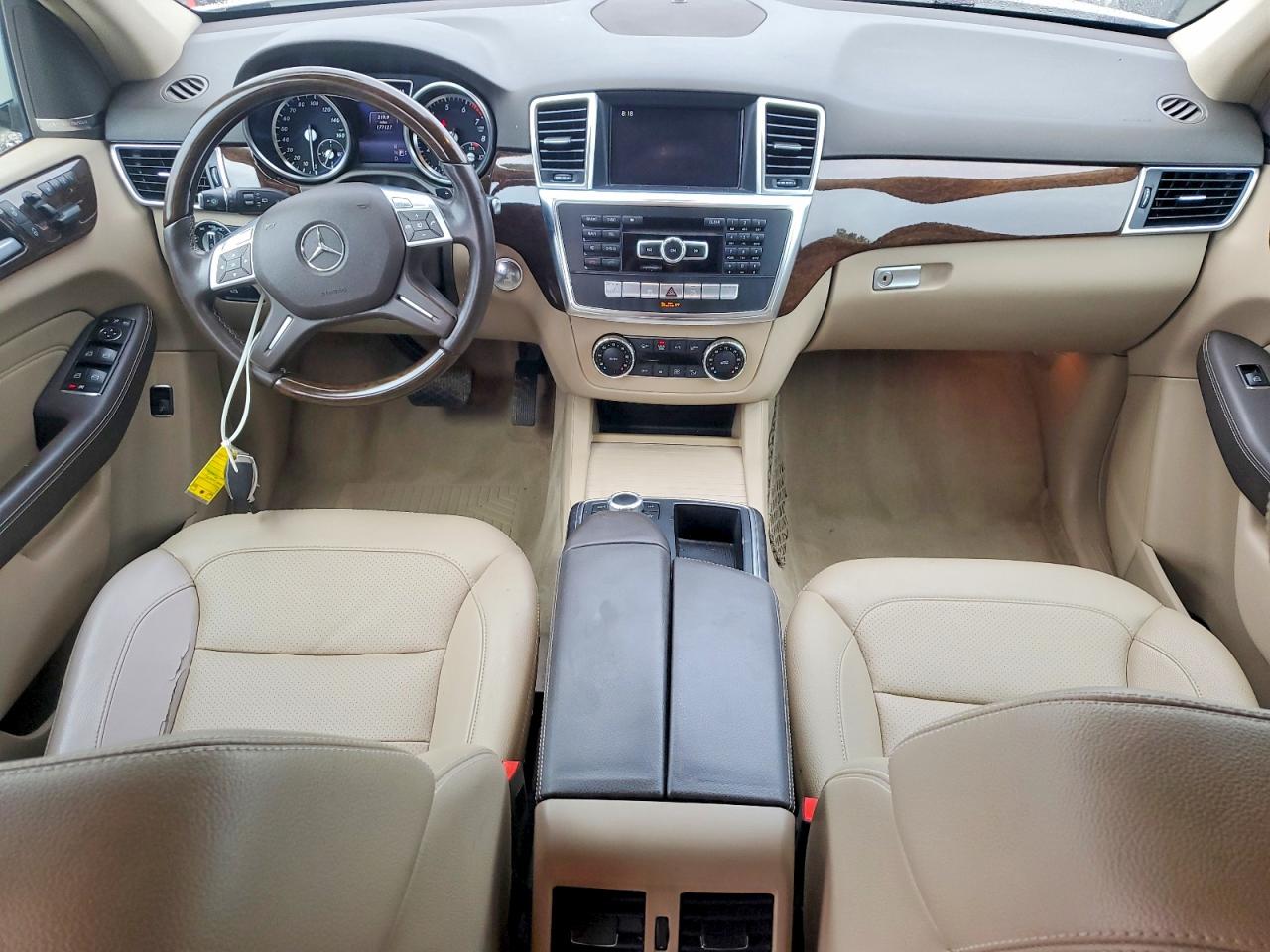 2014 Mercedes-benz Ml 350 4matic Белый vin: 4JGDA5HB3EA269575