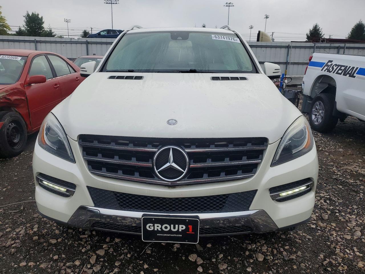 2014 Mercedes-benz Ml 350 4matic Белый vin: 4JGDA5HB3EA269575