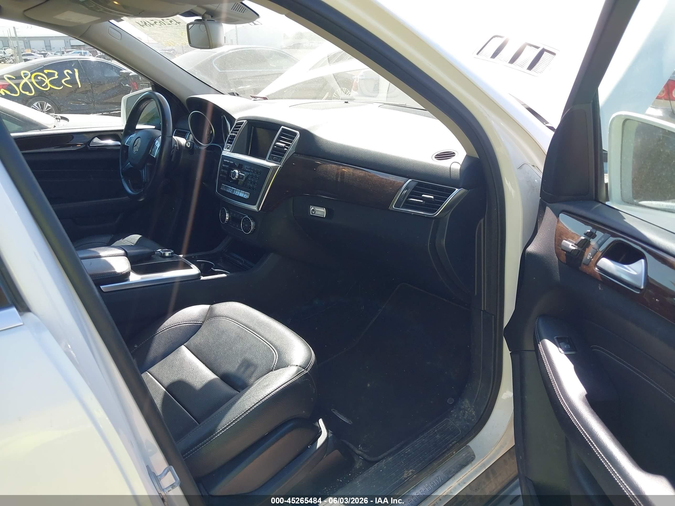 2014 Mercedes-benz Ml 350 4matic Белый vin: 4JGDA5HB3EA284626