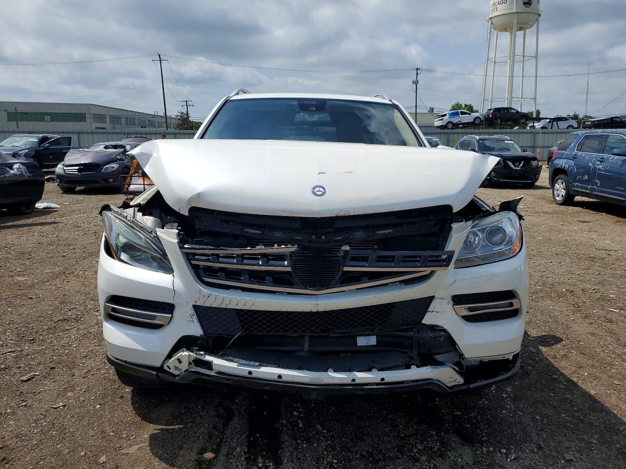 2014 Mercedes-benz Ml 350 4matic Белый vin: 4JGDA5HB3EA338183